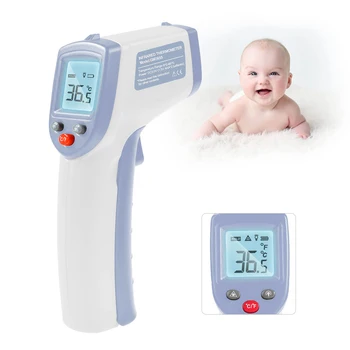

Non-contact Infrared Thermometer Measurement Gauge Digital LCD Temperature Meter Mini Portable Forehead Temperature Tester