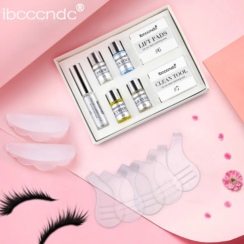 

Lash lift Kit Eyelash Perming Kit Lashes Perm Set Professional Eyelash Lifting Kit Eyelash Serum Eyelash Curly Perm Kit TSLM2
