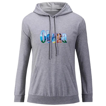 

Cute Lilo & stitch Ohana family Hoodie gingerman Japanese anime Fairy Tail Women Graphic Sweatshirt Strings Hooded Pullover Gift