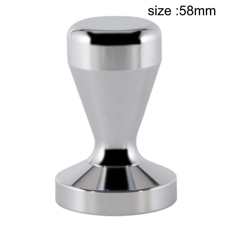 58mm Горячая 1 шт. нержавеющая сталь кофе Темпер эспрессо прессования инструмент LSF99 - Цвет: 58mm