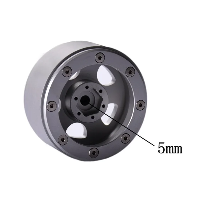 

Hot 4PCS RC Crawler 1:10 Alloy Wheel Rim 1.9 Inch Beadlock Classic Metal Wheel Rim for 1/10 Traxxas TRX-4 Axial SCX10 TAMIYA CC0