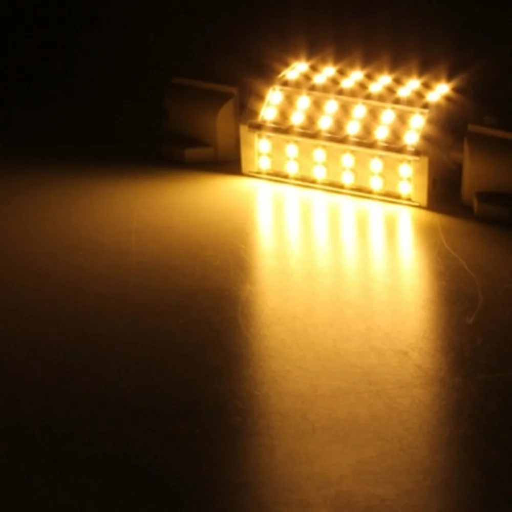 R7S 7W 36 led 5050 SMD 에너지 절약 전구 램프 118mm 따뜻한 흰색 100-240V 할로겐 투광 조명 교체