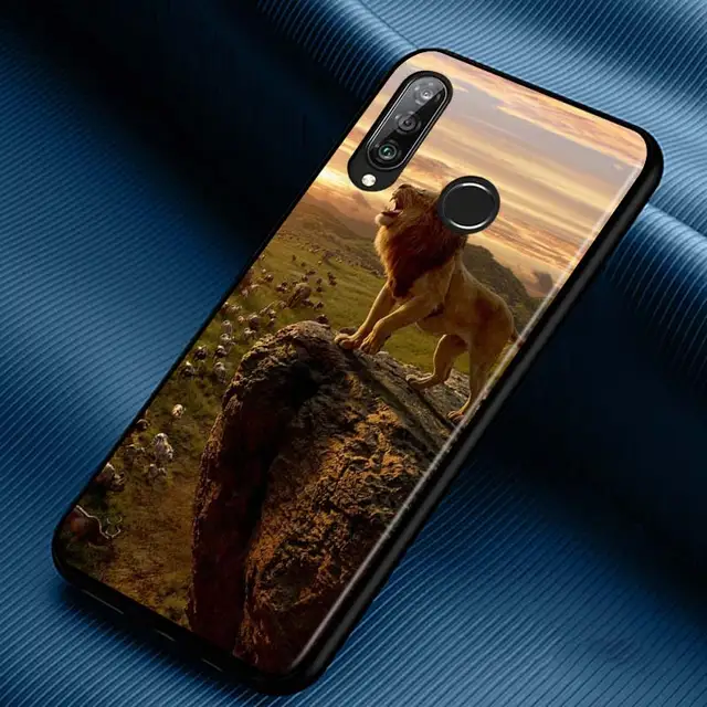 The Lion King Silicone Phone Case for Huawei P30 P20 P40 Lite E Pro P Smart Z Plus 2019 P10 P9 Lite Black Cover Style 02