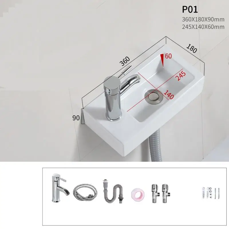 MODEL B Cuba Para Lavatorio Lavandino Bagno Banyo миска Evier Waschbecken Salle Bain De Lavabo раковина для ванной комнаты - Цвет: MODEL B