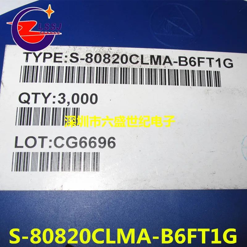 100 шт./лот S-80820CLMA-B6FT1G SOT23 Новинка