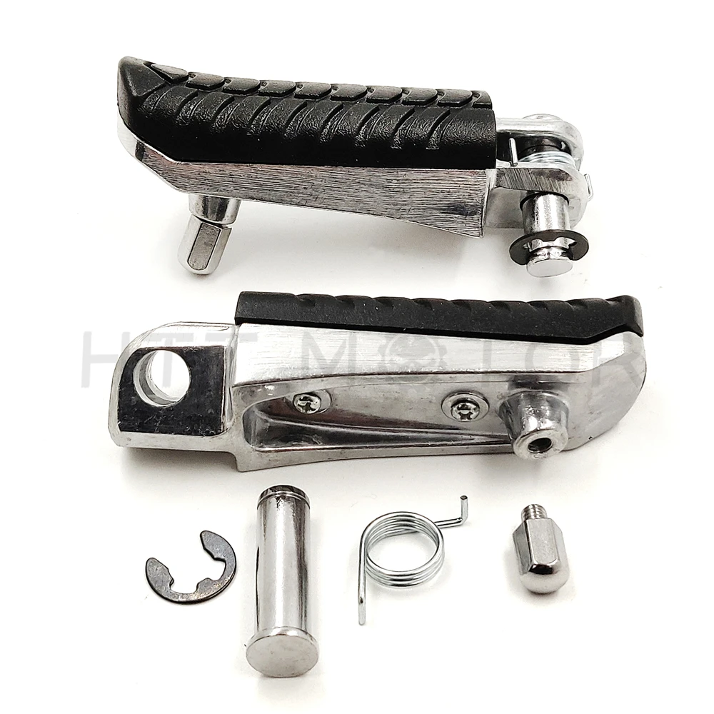 Aftermarket мотоциклетные части Передняя подставка для ног колышек для KAWASA ZX14 ZZR1400 2006- 17 16 15 14 13 черный хром