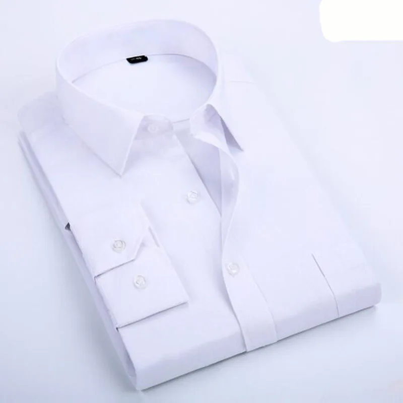 Мужские однобортные рубашки с длинными рукавами и воротником-стойкой Camisa, дышащие тонкие хлопковые рубашки-оксфорды из чистого хлопка