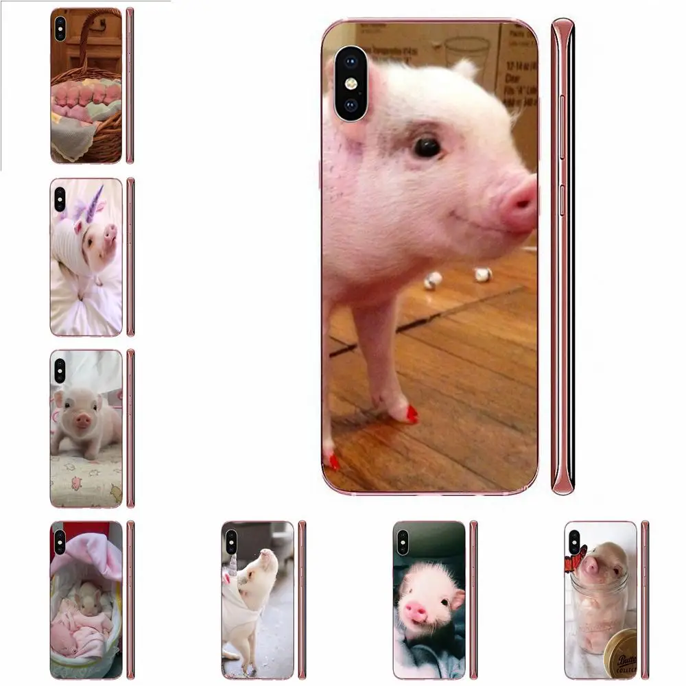 Чехол для телефона с принтом Samsung Galaxy Note 8 9 10 Pro S4 S5 S6 S7 S8 S9 S10 S11 S11E S20 Edge Plus Ultra Mini Pet Pig