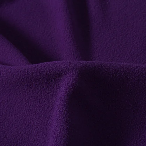 Deep purple 100*160 см флис ткань Толстый хлопок Мягкий зимний теплый плюш платье Ткань бархатная ткань DIY Ручная работа шитье домашний тканый - Цвет: Deep purple