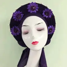 Фиолетовая кружевная ткань, головной убор геле, уже сделанный авто, головной убор из бисера, кружевная ткань, африканские платья для женщин, высокое качество