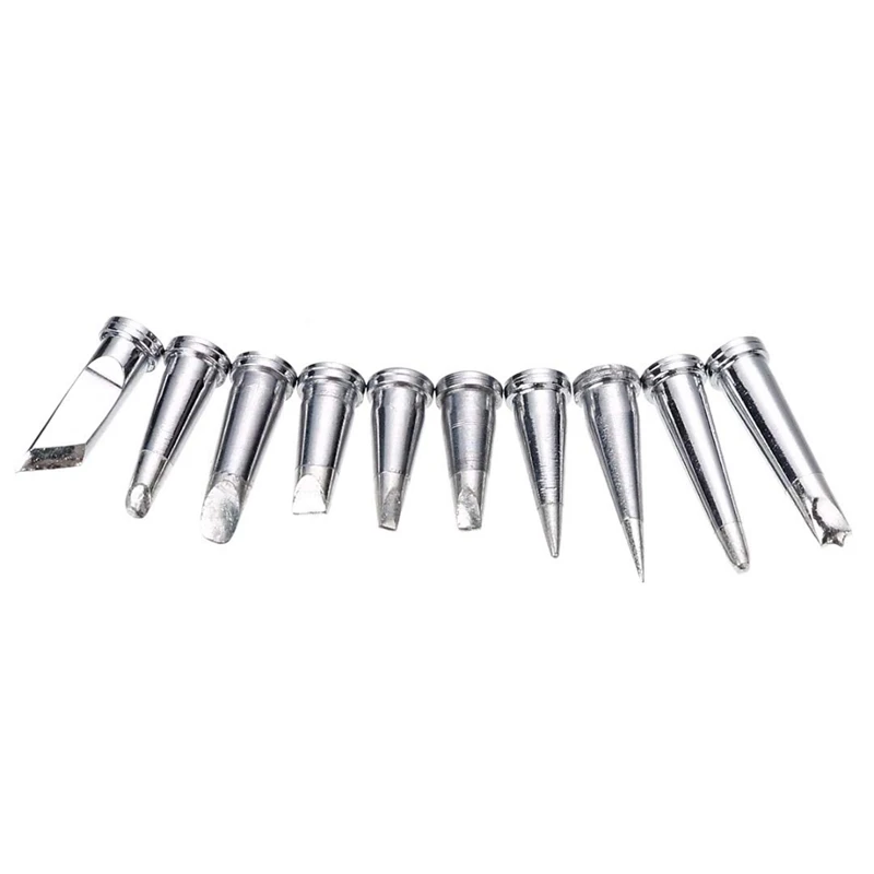 HHO-10Pcs набор прочных паяльных наконечников для паяльной станции Weller WSD81 WD1000 WSP80 WP80 LT