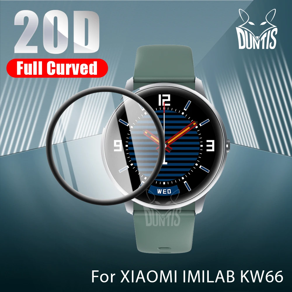Защитная пленка 20D для Xiaomi Xiao Mi IMILAB KW66 мягкая защитная смарт-часов с изогнутыми