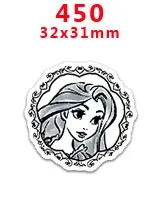 Кабошоны 30 шт мультфильм плоское украшение из смолы pr 2219 - Цвет: 450