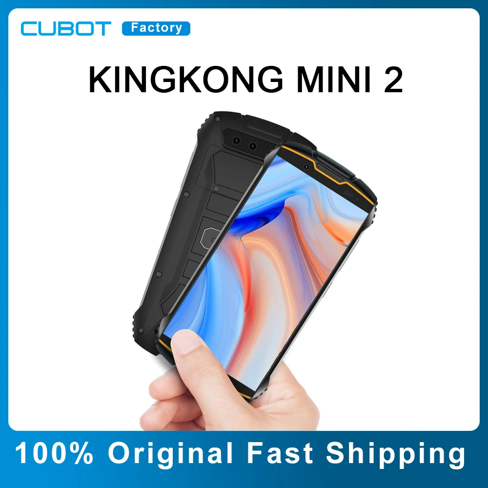 3g android phones 4'' Cubot Kingkong Mini 2 Rugged Smart Phone Waterproof Android 10 Dual Sim 3000mAh Mini Mobile Phone 3GB+32GB 13MP Camera best android cell phone