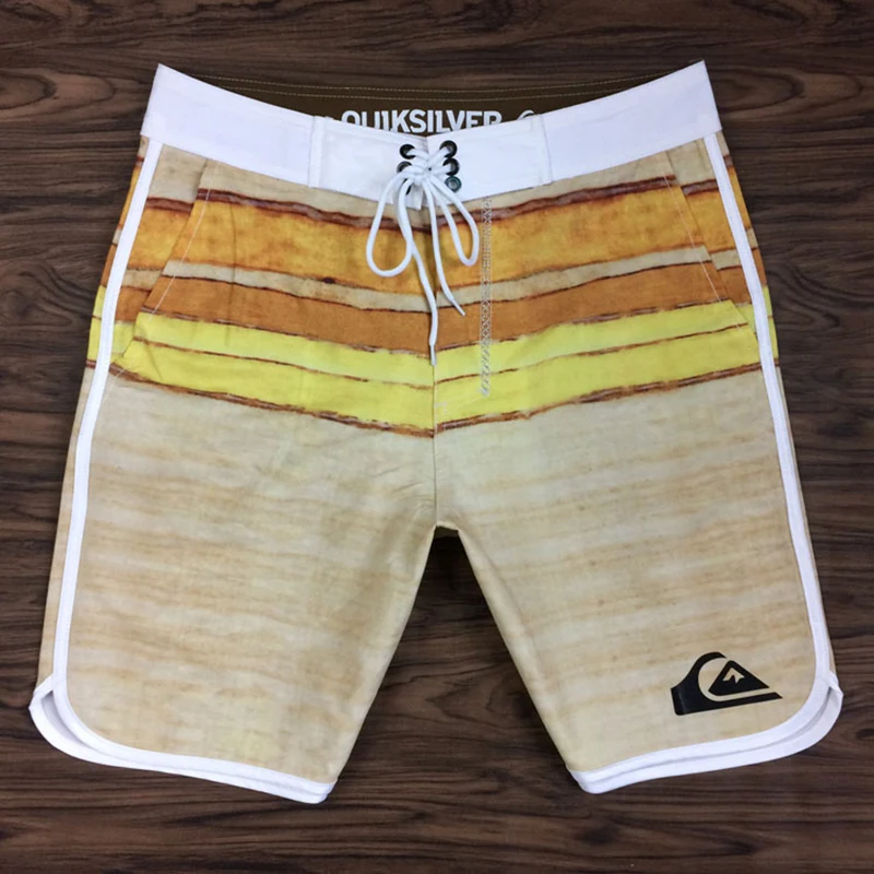 Pantalones cortos de playa para hombre, bañador de talla grande, ropa de Surf, Bermudas, ropa de playa, bañadores de QU-40 corta