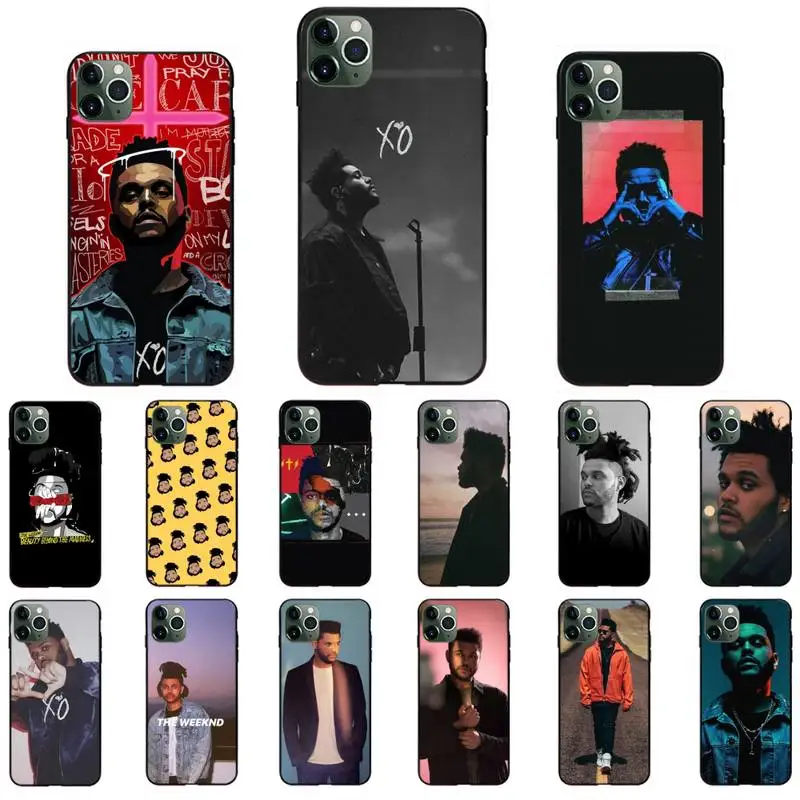 TOPLBPCS The Weeknd Singer Phone Case For iPhone 11 8 7 6 6S Plus plus X XS MAX 5 5S XR 12 Pro max se 2020 | Мобильные телефоны и