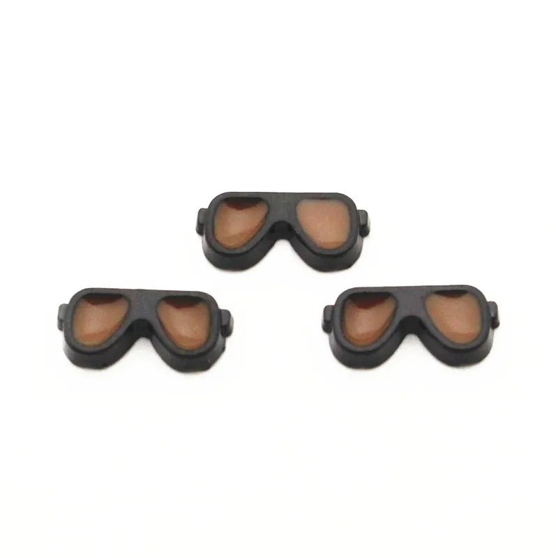 10 шт./лот модная металлическая Эмаль Черные Очки для подводного плавания