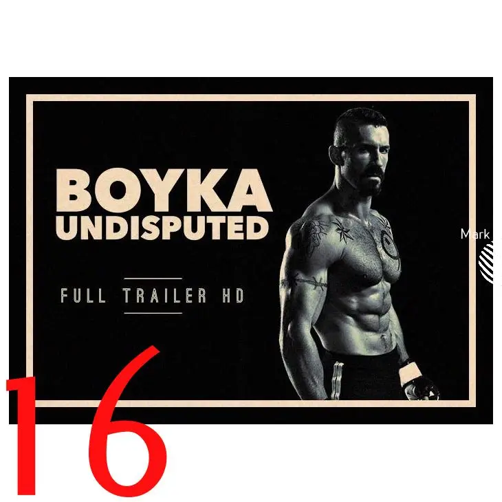 Идеальные JL Boyka бесспорные Скотт Адкинс Ретро плакаты крафт обои высокое качество живопись для домашнего декора наклейки на стену HBA70