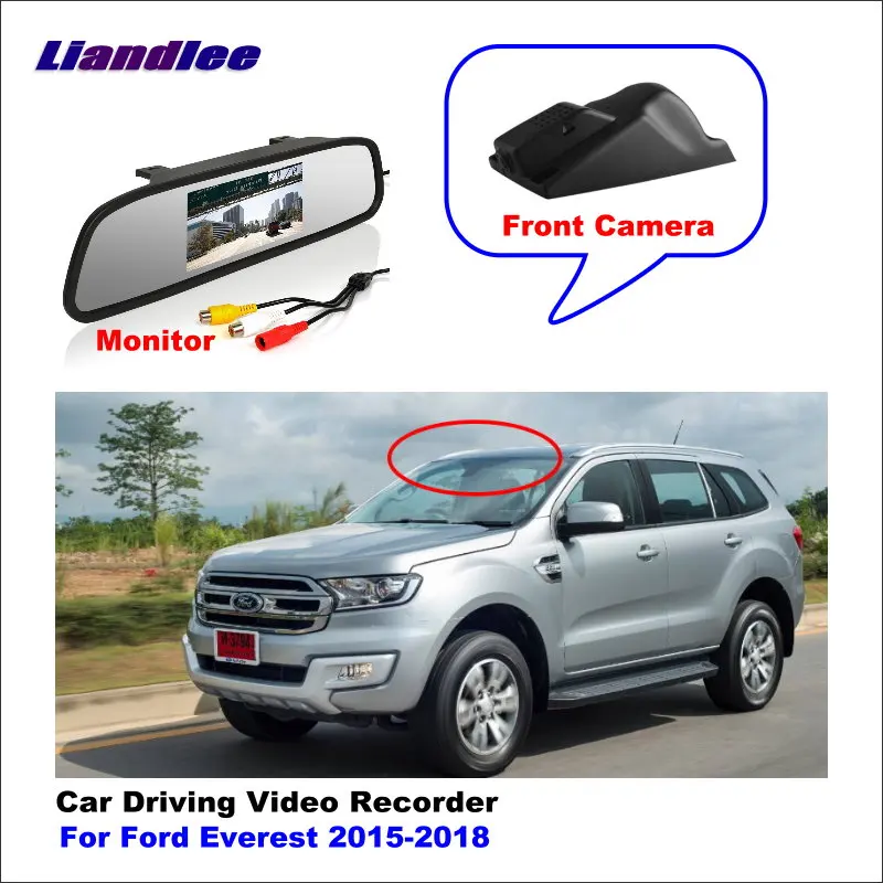 Liandlee для Ford Everest 2015 2018 Автомобильный видеорегистратор вождения Скрытая мини Wifi