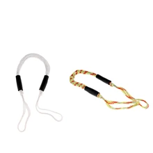 2 пакета мягких петель Привязать ремни-3.5ft полиэстер лямки Банджи шнур для морской лодки док-станция-белый+ желтый