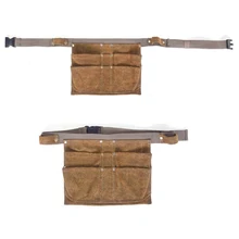 4 кармана деревообрабатывающий поясной ремень сумка для садовых инструментов электрики инструментарий подвесной мешок многофункциональный держатель инструмента сумки KT01