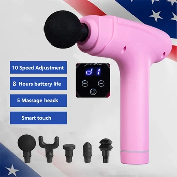 

Mute Touch Screen Fascia Gun Smart Muscle Massager Fitness Electric Sports Massager Relaxation Gun Deep Massager
