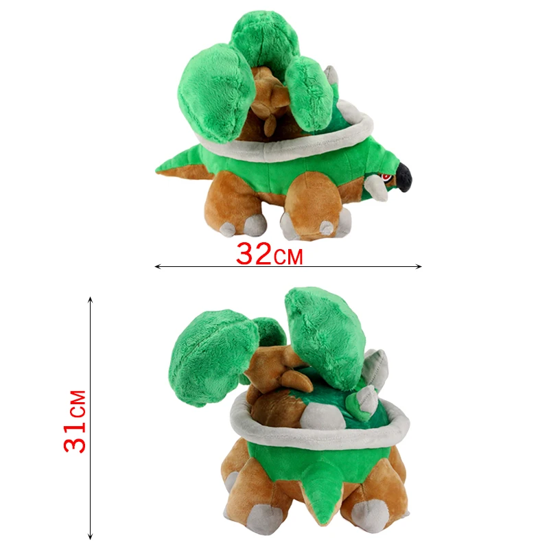 A-31-32cm-opp bag 31-32 см мультфильм аниме Torterra Мягкие плюшевые игрушки плюшевые куклы игрушки подарки на день рождения для детской комнаты украшения - Цвет: A-31-32cm-opp bag