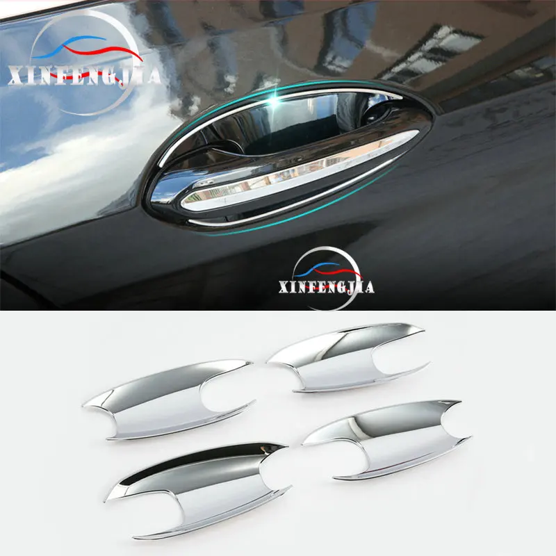 

For BMW 5 Series G30 17-19 6GT G32 18-19 4x Chrome Door Open Handle Grand Bowl Cover Trim