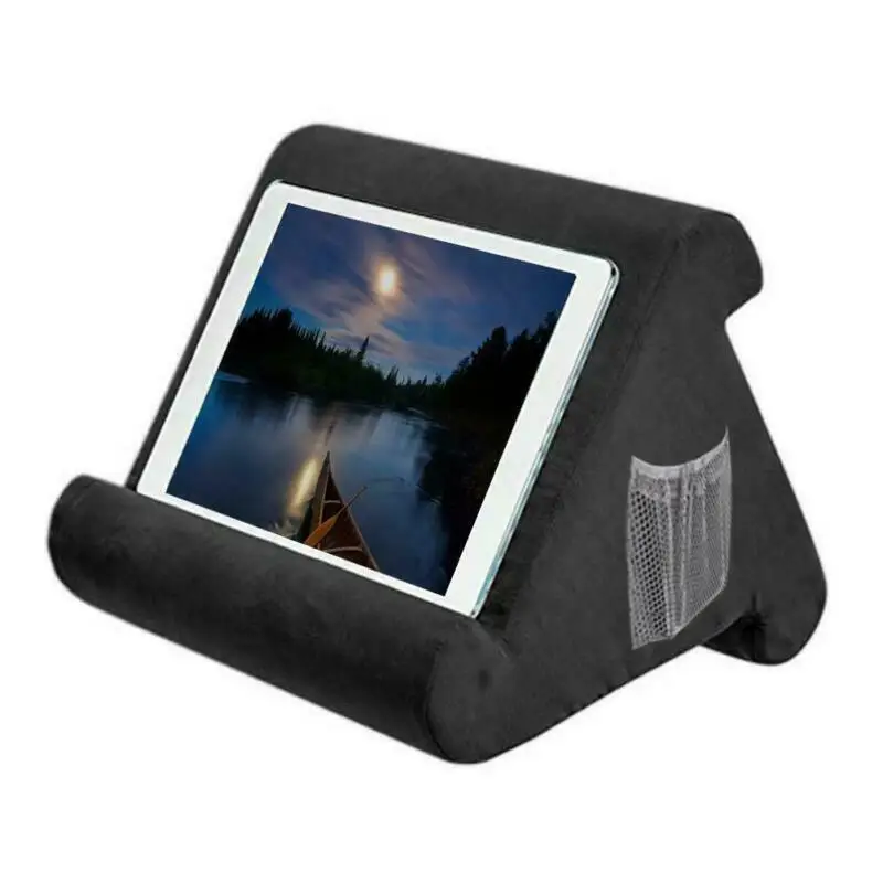 

Multi-Angle Soft Pillow Lap Stand For iPad Tablet EReaders Book Magazine Holder