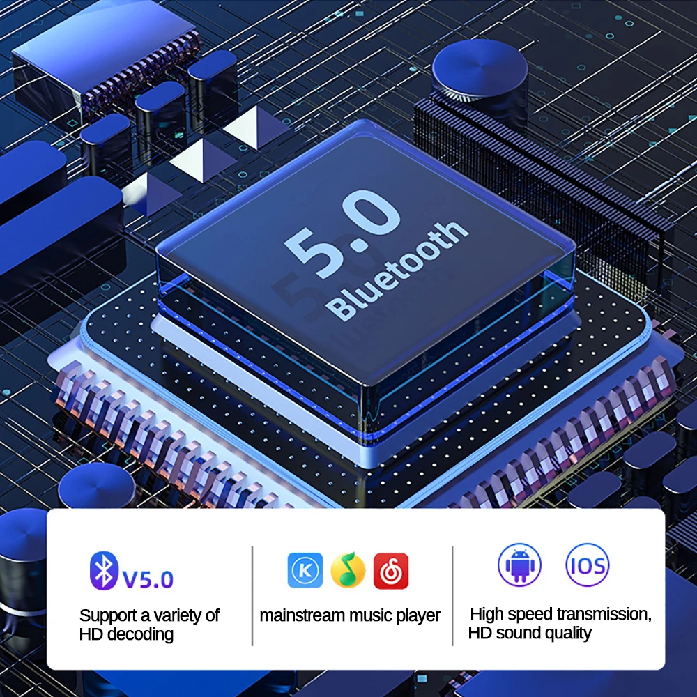 Hifi водонепроницаемый 9D Стерео Bluetooth Наушники Беспроводные наушники гарнитуры сенсорное управление наушники 300 мАч зарядный чехол для xiaomi