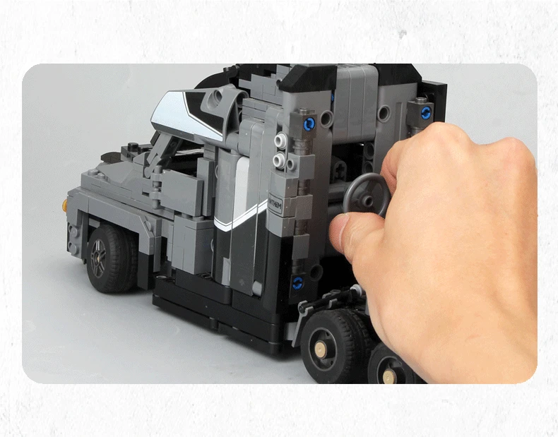 Инженерный Город Строительство контейнеровоз Fit Technic строительные блоки игрушки Кирпичи игрушки для детей подарок для детей