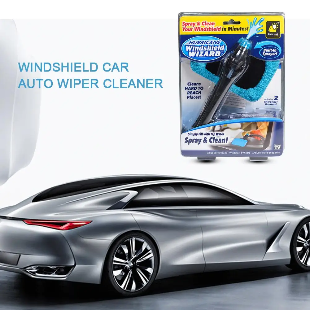 Автомобильный очиститель ветрового стекла щетки автоматические, для оконного стекла чистящие кисти инструменты с длинной ручкой