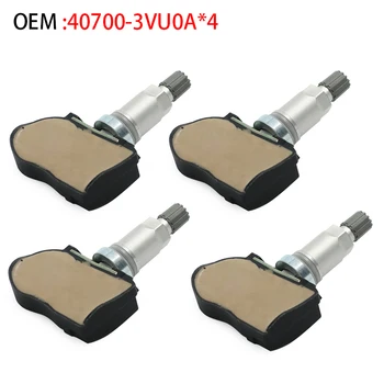 

4pcs 433MHZ 407003VU0A Car Tire Pressure For Nissan NOTE QASHQAI TIIDA Hatchback X-T Renault ESPACE V KOLEOS 40700-3VU0A