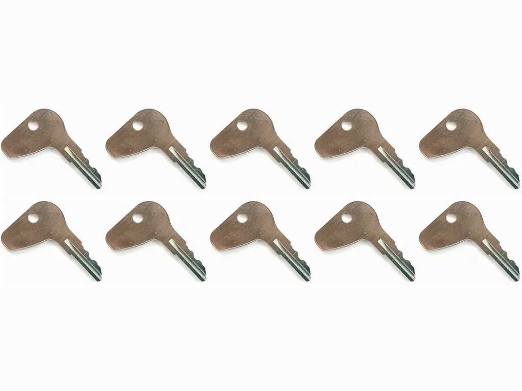 10x Ignition Keys for Kubota L G M Series Tractor M4700 M4800 M5000 MX5400 Mahindra For Mitsubishi H32412 35260-31852