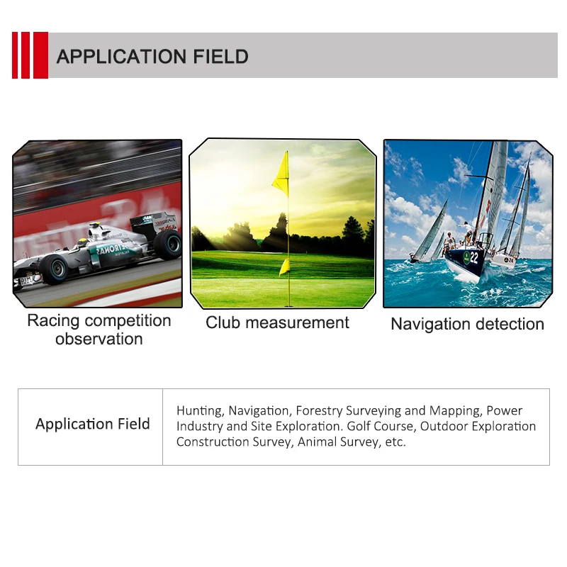 Портативный лазерный дальномер LM600 ручной для гольфа телескоп с углом обзора