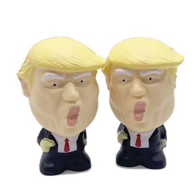Милый Дональд Трамп мячик для снятия стресса Jumbo мягкое анти игрушка крутая Новинка сброс давления дети декорированная кукла сжимаемая