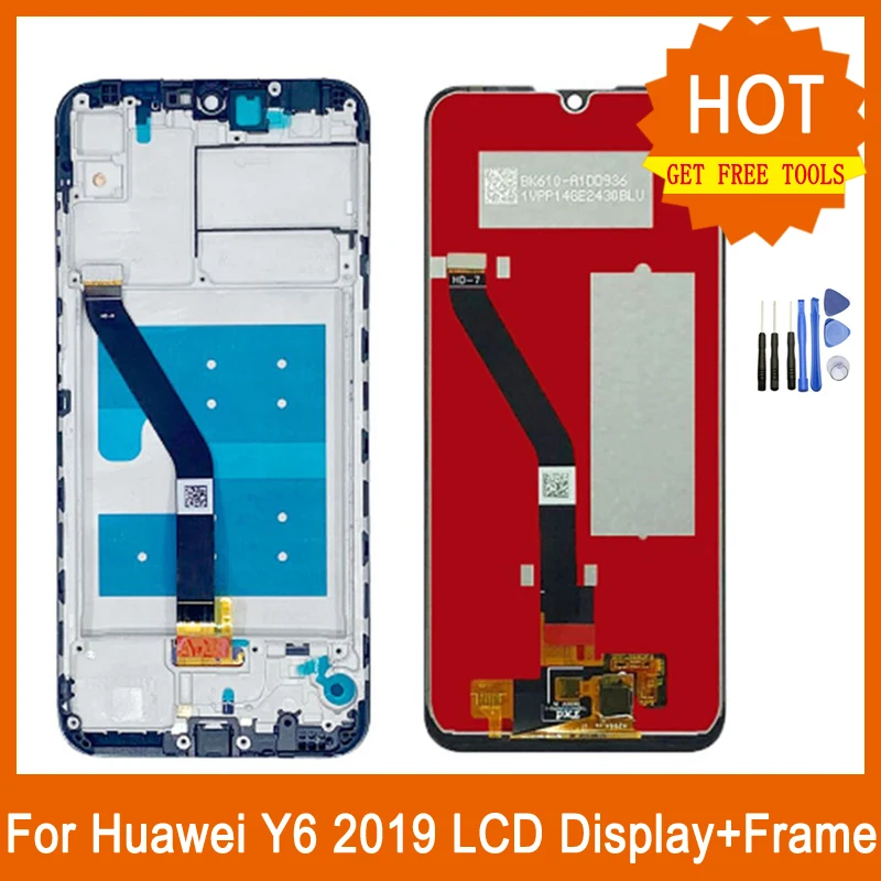 Для huawei Y6 Prime 2019 Pro MRD-LXF оригинальный 6 09 &quotЖК-дисплей кодирующий преобразователь