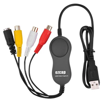 

SOONHUA Audio Video Capture Card USB 2.0 Video Audio Capture Card With CD Capture Cards For Analog Video Recording Dropshipping