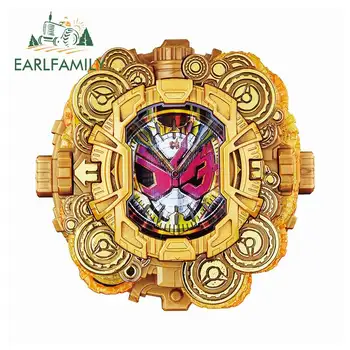 

EARLFAMILY 13cm x 12.5cm for Kamen Rider Zi-O DX Car Stickers and Decals Personality Creative Body for Car Pull Flower Decor