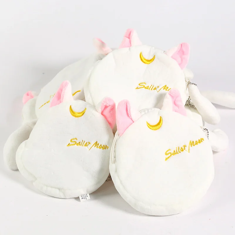 Аниме card captor sakura sailor moon плюшевые luna cat косметичка для макияжа сумка чехол костюм 10 шт./лот