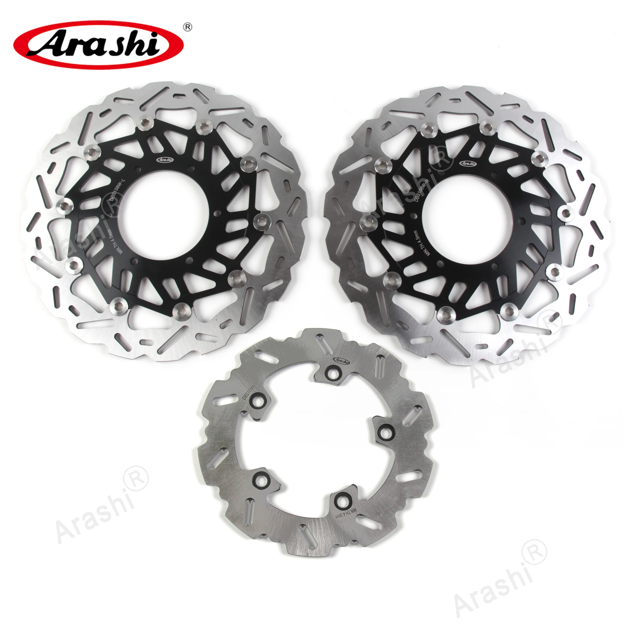 

Arashi 1 Set For SUZUKI GSXR1000 GSXR 1000 ABS 2017 2018 2019 2020 2021 CNC Floating Front Rear Brake Disc Rotors GSX1000R GSX-R