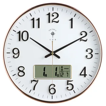 

Digital Wall Clock Led 3d Living Room Modern Home Watch Creative Silent Electronic Wall Watches Home Decor Wandklok Gift FZ234