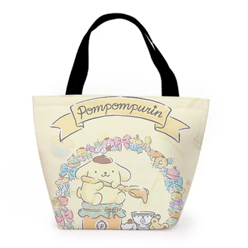 

IVYYE Pom Purin Yellow Fashion Customized Lunch Bags Cartoon Tote Warm Storage bag Portable Girls Unisex New