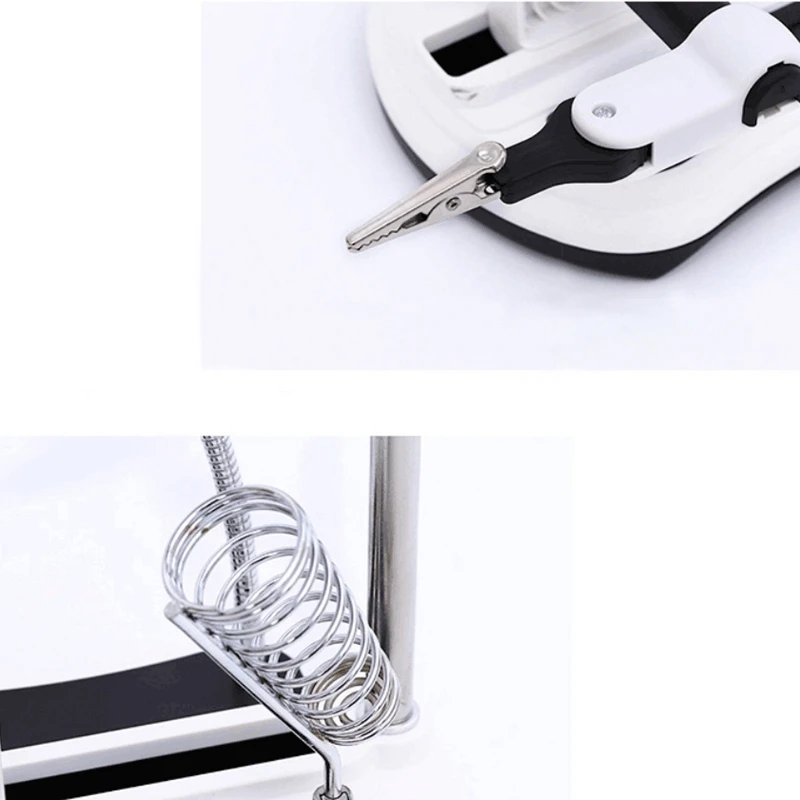 BMBY-Us Plug, Diy паяльная настольная Лупа со светодиодной подсветкой лупы паяльник помощь руки Вспомогательный зажим третьей стороны сварки S
