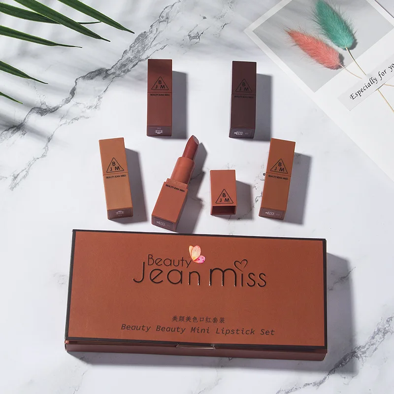 Новые 5 шт/упаковка шт./компл. пикантные матовые губные помады бархатная губная