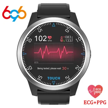 

696 E101 Sports Wristwatches PPG ECG Blood Pressure Fitness Tracker Heart Rate Monitor Pedometer Men Women Smart Bracelet