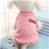 Одежда для собак Классический Маленький собачий тёплый комбинезон свитер для кота одежда для домашних животных Кошки Чихуахуа теплый свитер для собак осень-зима# p9
