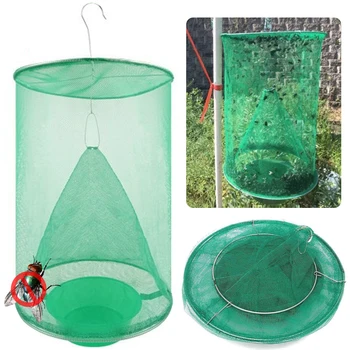Reusable Ranch Fly Trap Bag Hanging Flycatcher Anti Mosquito Trap
