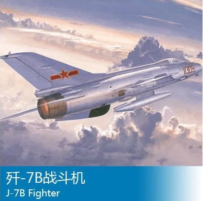

TRUMPETER Military Assembled Model Airplane 1/48 China J7 F 7B Fighter Plane 02860 Fighter Model