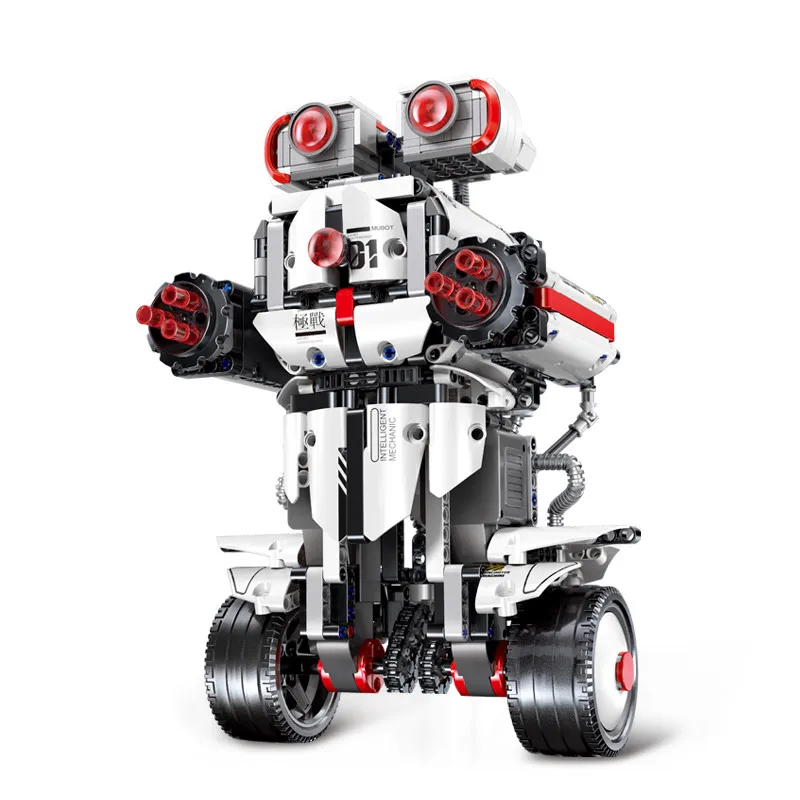 

DIY Mould King Building Block RC Robot Balance Programming Intelligent Idea Programme Robot Assembled Blocks Toys for Boys Child